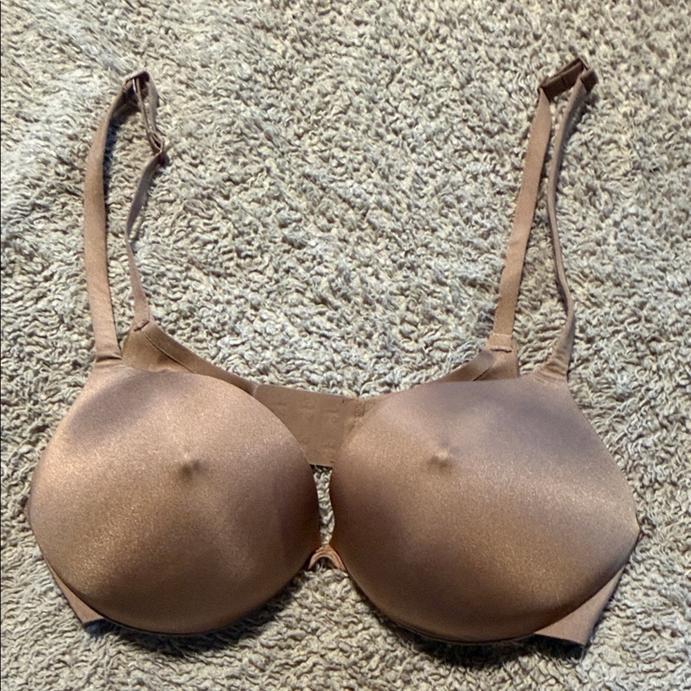 SKIMS Smooth Scoop T-Shirt Bra - Brown